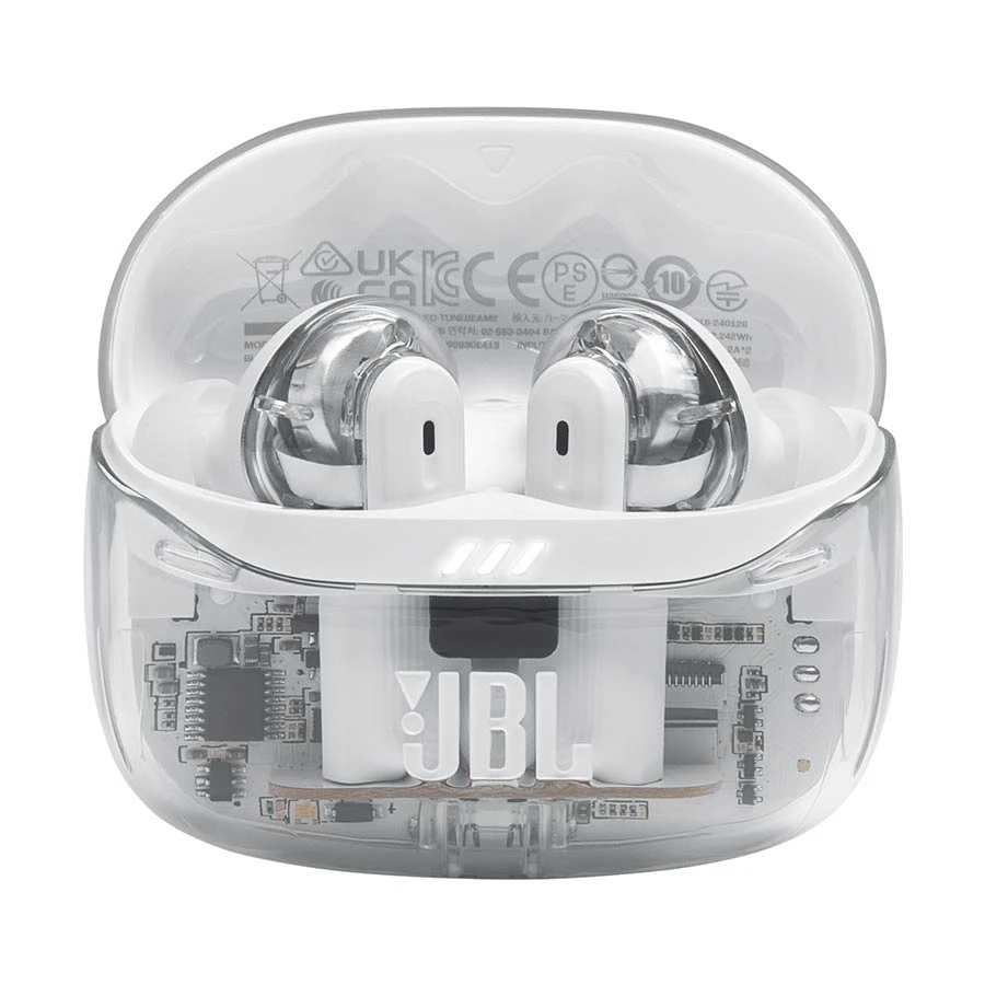 JBL Tune Beam 2 Ghost Edition ANC TWS Ghost White Bluetooth Earbuds