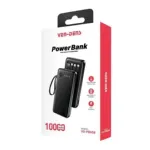 VEN-DENS 10000mAh পাওয়ার ব্যাংক (মডেল: VD-PB058)