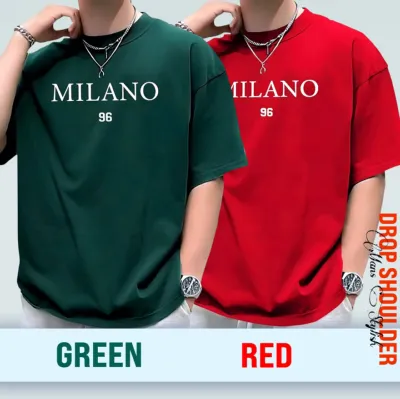 Combo ছেলেদের স্টাইলিশ ড্রপ শোল্ডার টি-শার্ট Milano