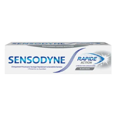 Sensodyne Rapide Action Blancheur ফ্লুরাইড টুথপেস্ট 75ml