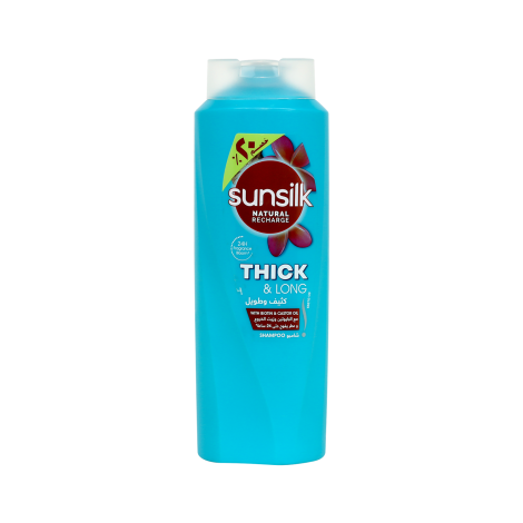 Sunsilk Natural Recharge Thick & Long Shampoo 600ml