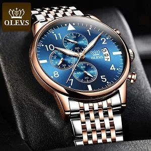 OLEVS 2869 পুরুষদের কোয়ার্টজ ঘড়ি