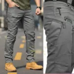 Men's Fitted Twill Pant with Light Stretch, Sizes 30 to 38, 4 Colours