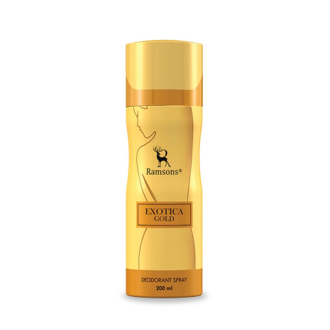 Ramsons Exotica Gold Deodorant Spray 200ml (India)