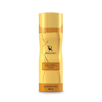 Ramsons Exotica Gold ডিওডোরেন্ট স্প্রে 200ml