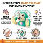 Tumble Monkey ড্যান্সিং মিউজিক্যাল খেলনা – বাচ্চাদের জন্য