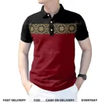 Men's PK Cotton Half Sleeve Polo Shirt, Sizes M to XXL