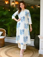 Women's TC Cotton Two Piece with All-Over Screen Print, M to XL