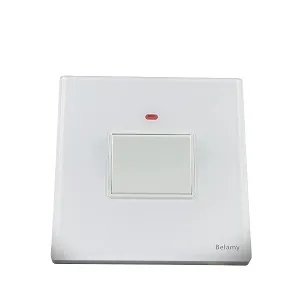 Belamy সাদা ব্ল্যাঙ্ক প্লেট (BE-160-SW)