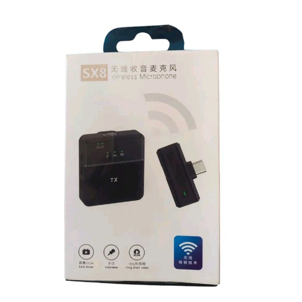 SX8 ওয়্যারলেস মাইক্রোফোন টাইপ সি
