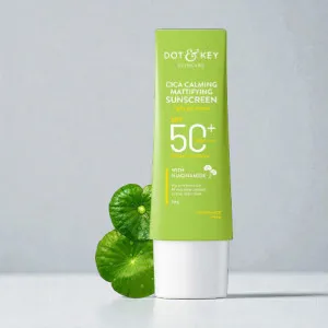 Dot & Key Cica Calming ম্যাটিফাইং সানস্ক্রিন SPF50+ PA+++ 80g