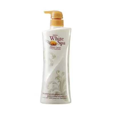 Mistine White Spa গোল্ড ক্যাভিয়ার ইউভি হোয়াইট বডি লোশন 400ml