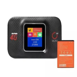 OLAX MF982 4G LTE পকেট রাউটার – কালো