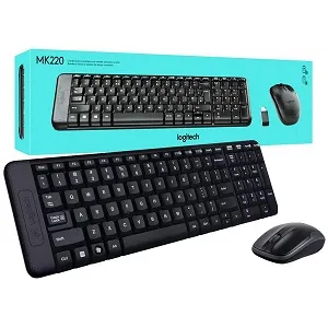 Logitech MK220 ওয়্যারলেস কম্বো কিবোর্ড