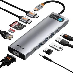 Baseus Starjoy 11 পোর্ট Type-C হাব অ্যাডাপ্টার