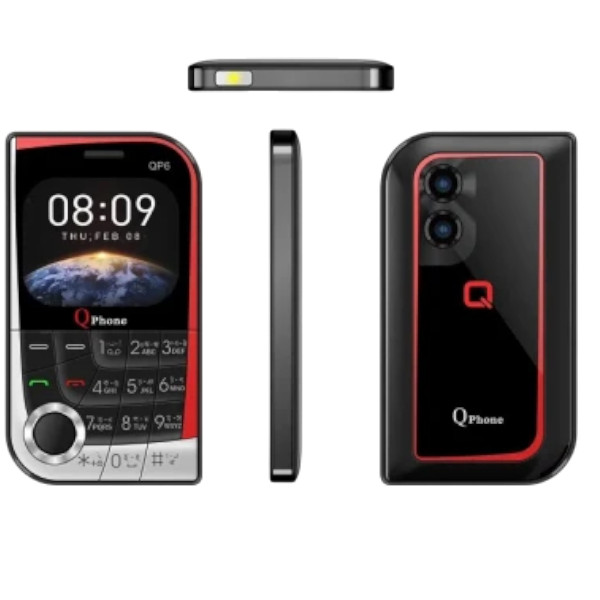 Qphone QP6 মিনি ফিচার ফোন ম্যাজিক ভয়েস
