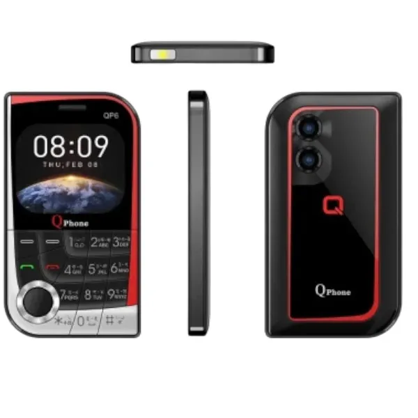 Qphone QP6 মিনি ফিচার ফোন ম্যাজিক ভয়েস