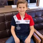 Kids' Pure Cotton Polo Shirt, Sizes 1-2Y to 9-10Y, 5 Colours