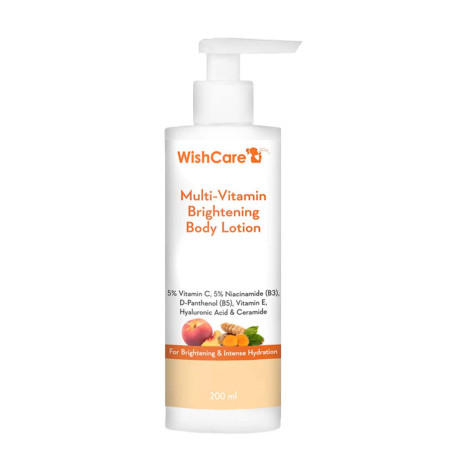 WishCare মাল্টি-ভিটামিন ব্রাইটেনিং বডি লোশন ২০০ মি.লি. (India)