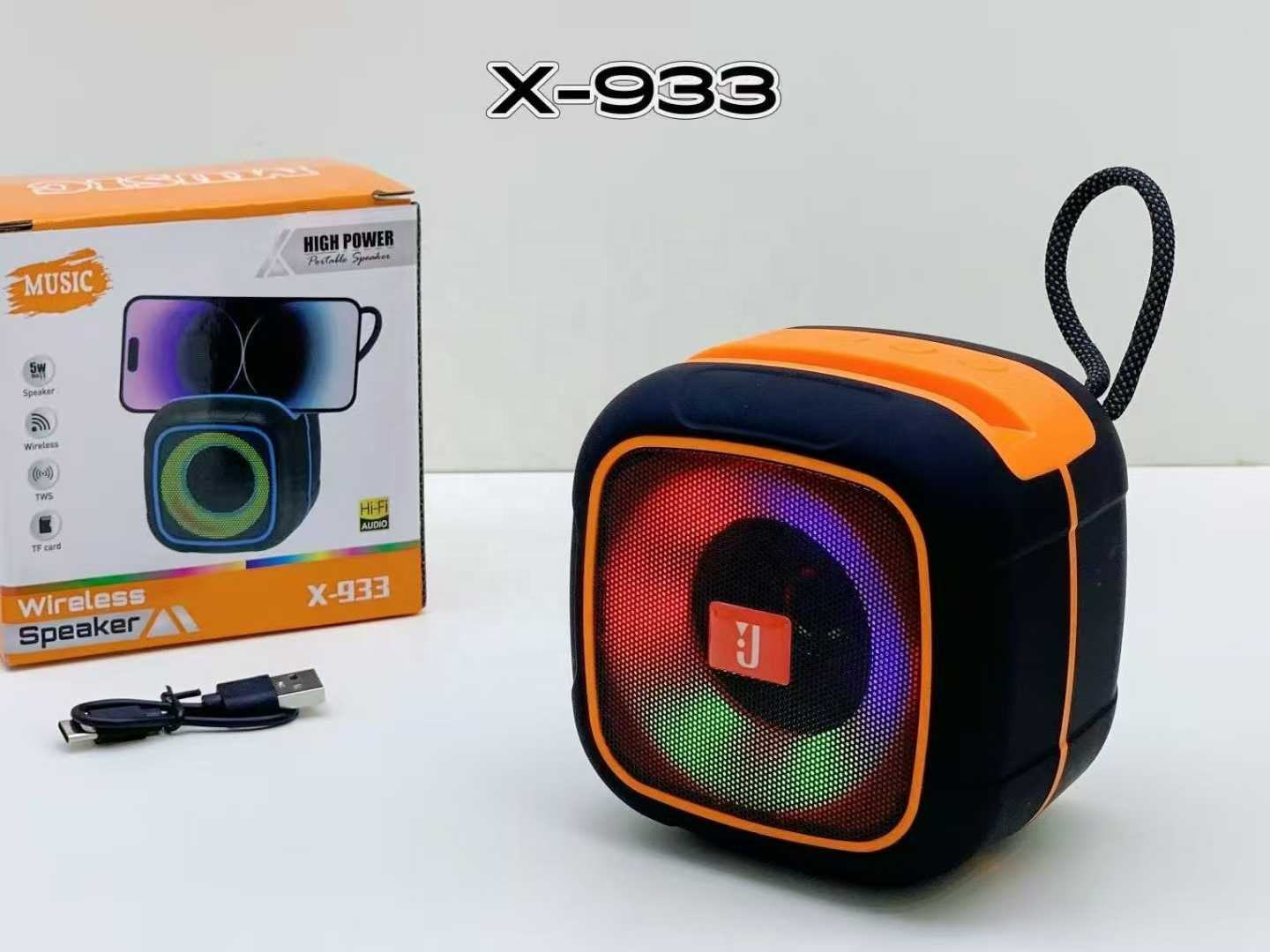 X-933 ওয়্যারলেস পোর্টেবল স্পিকার