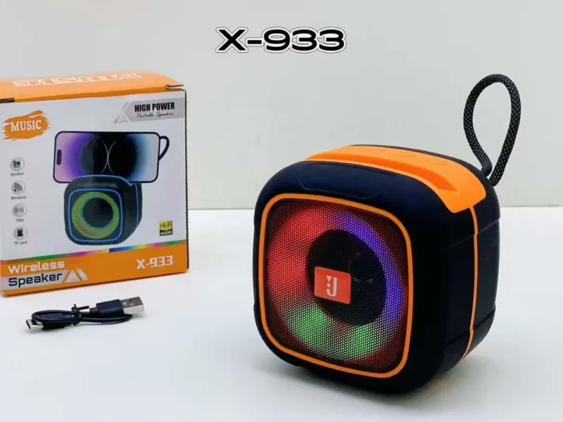 X-933 ওয়্যারলেস পোর্টেবল স্পিকার