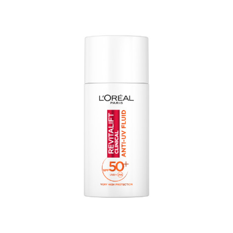 L'Oreal Revitalift Clinical ডেইলি অ্যান্টি-UV ফ্লুইড SPF50+ 50ml