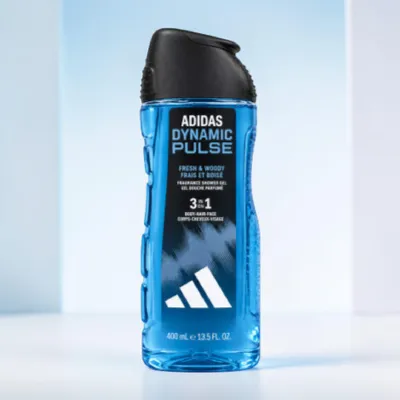 Adidas Ice Dive Cool & Aquatic 3 ইন 1 শাওয়ার জেল 400ml