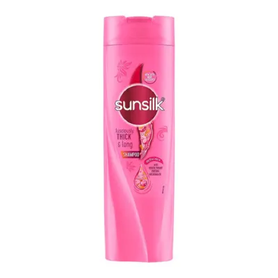 Sunsilk লাসিয়াসলি থিক অ্যান্ড লং শ্যাম্পু 360ml