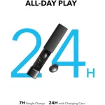 Anker Soundcore A30i লিপস্টিক-শেপ নয়েজ ক্যানসেলিং ইয়ারবাডস – কালো