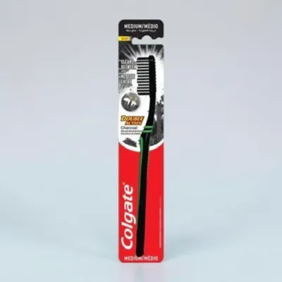 Colgate Double Action চারকোল টুথব্রাশ - মিডিয়াম