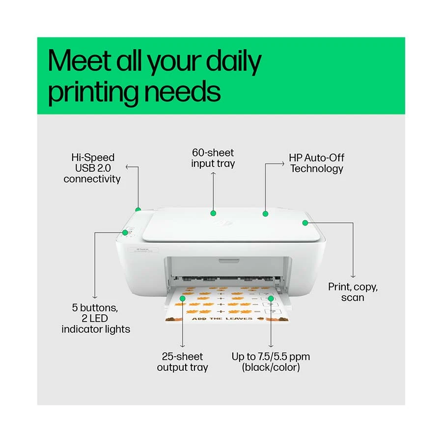 HP DeskJet Ink Advantage 2336 All-in-One Color Inkjet Printer