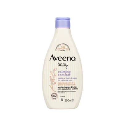 Aveeno Baby কামিং কমফোর্ট বেডটাইম বাথ ওয়াশ 250ml