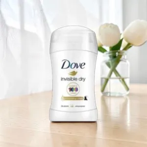 Dove Invisible Dry ময়েশ্চারাইজিং ক্রিম অ্যান্টিপারস্পিরেন্ট স্টিক 40g