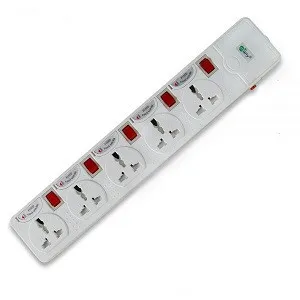 Many মাল্টিপ্লাগ 5 পোর্ট সকেট, মডেল MTS-154