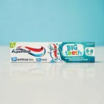 Aquafresh Big Teeth ফ্লোরাইড টুথপেস্ট 6-8 বছর 50ml