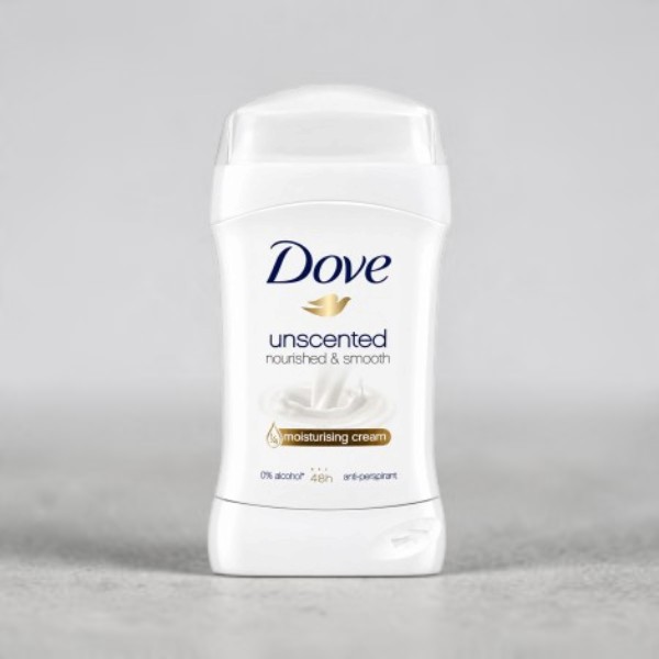 Dove Unscented Nourished & Smooth অ্যান্টিপারস্পিরেন্ট স্টিক 40g