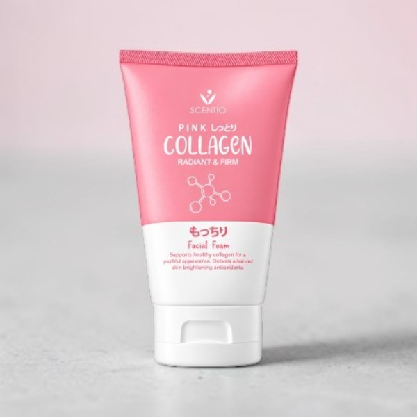 Scentio Pink Collagen ফেসিয়াল ফোম 100ml