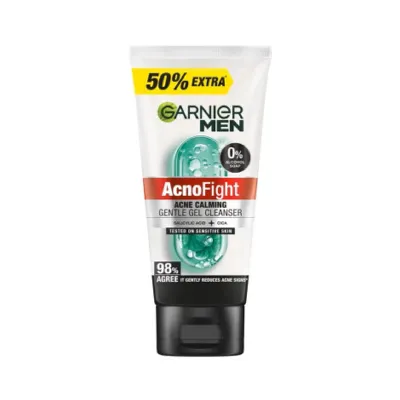 Garnier Men AcnoFight Acne Calming জেন্টল জেল ক্লেনজার 150ml