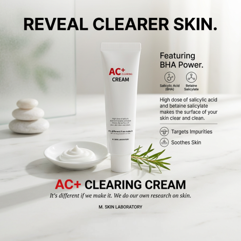 W. Skin Laboratory AC+ ক্লিয়ারিং ক্রিম 60ml