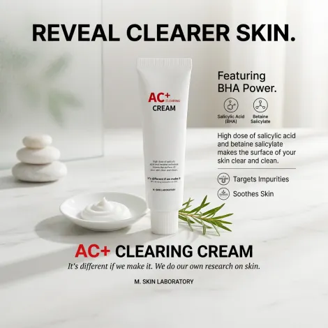 W. Skin Laboratory AC+ ক্লিয়ারিং ক্রিম 60ml