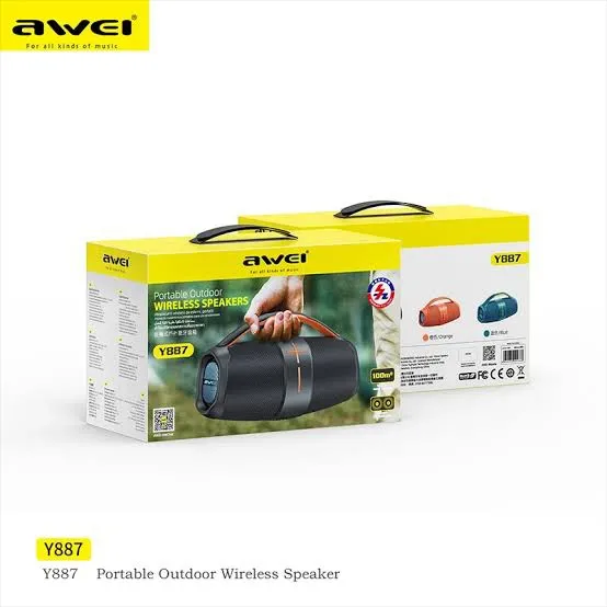 Awei Y887 পোর্টেবল ব্লুটুথ আউটডোর স্পিকার
