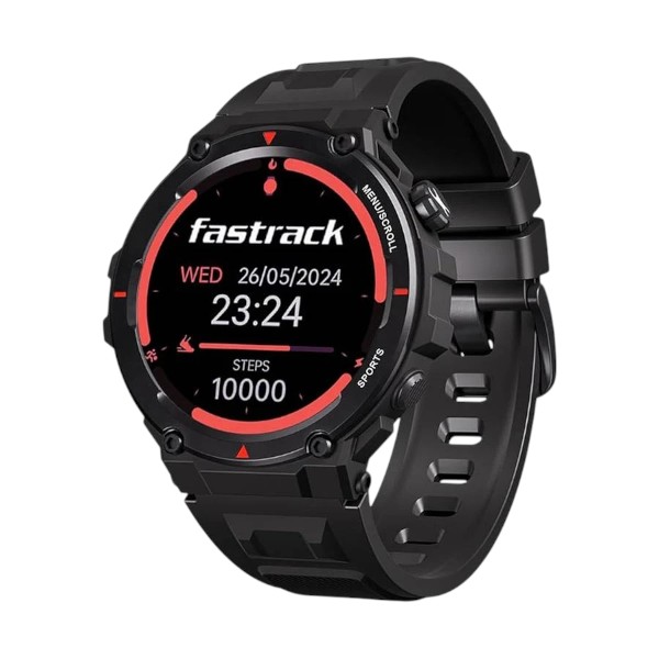 Fastrack Xtreme Pro কালো ব্লুটুথ কলিং স্মার্টওয়াচ