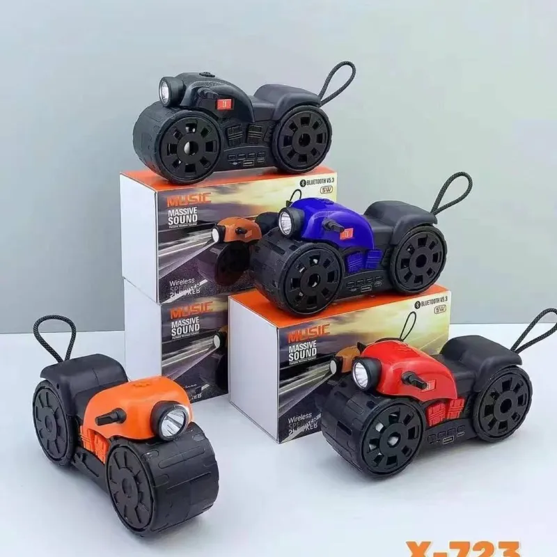 X-723 মোটরসাইকেল ডিজাইনের ব্লুটুথ স্পিকার