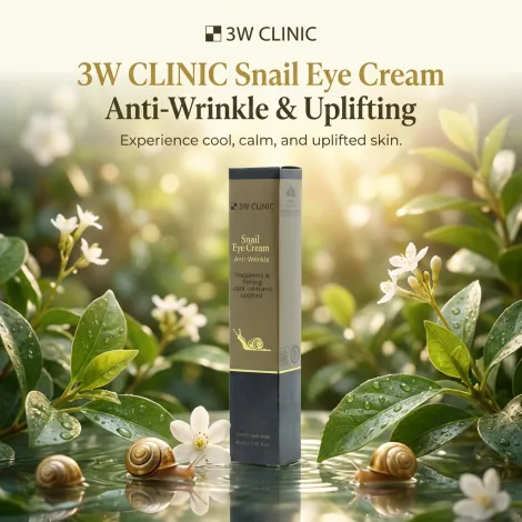 3W Clinic Anti-Wrinkle স্নেইল আই ক্রিম 40 মিলি