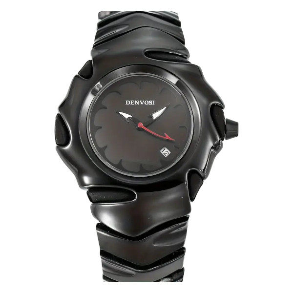 DENVOSI Premium Metal Watch – Bold Design (Full Black )
