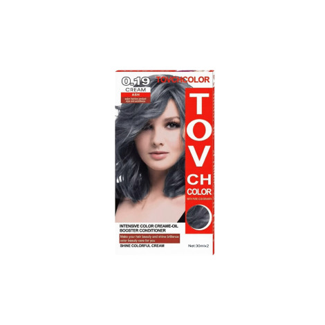 Tovch Hair color 30ml*2 - 0.19 Ash (China)