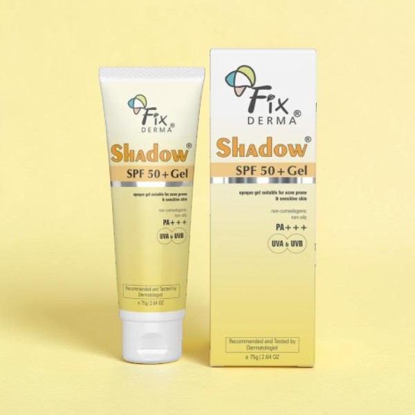 ফিক্স ডার্মা শ্যাডো SPF 50+ জেল PA+++ সানস্ক্রিন ৭৫ গ্রাম (India)