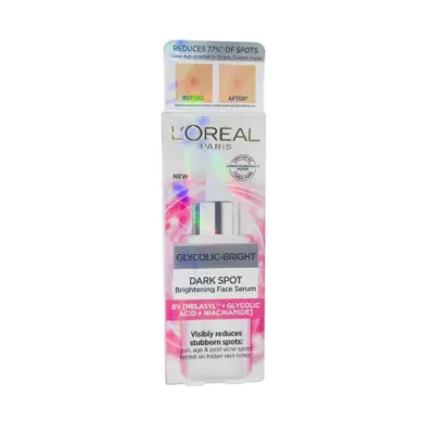 L'Oreal গ্লাইকোলিক-ব্রাইট ফেস সিরাম 30ml