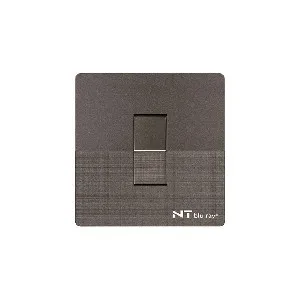 NT blu-ray Chrome Gray 1 গ্যাং 2 ওয়ে সুইচ