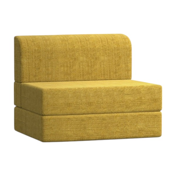 Regal সোফা কাম বেড হলুদ (সিঙ্গেল)